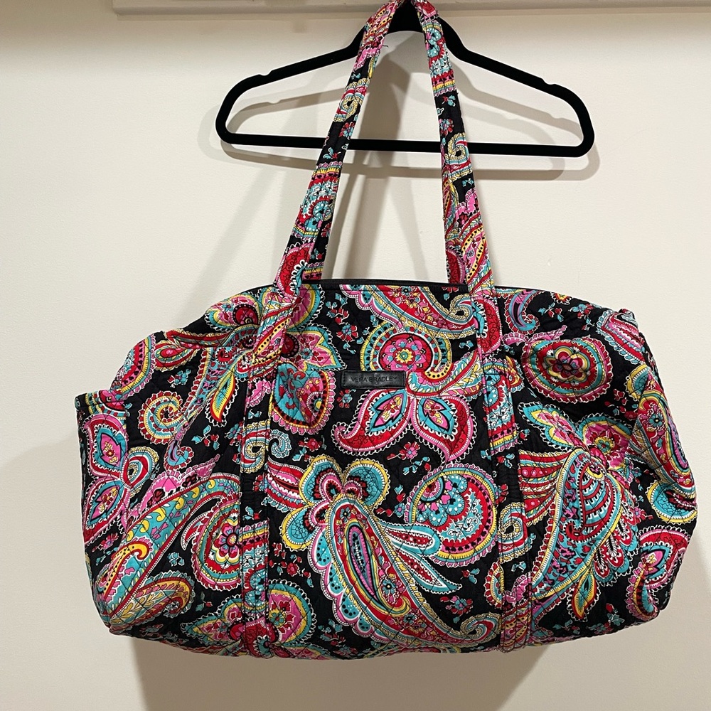 Vera Bradley Parisian Paisley Duffel Bag